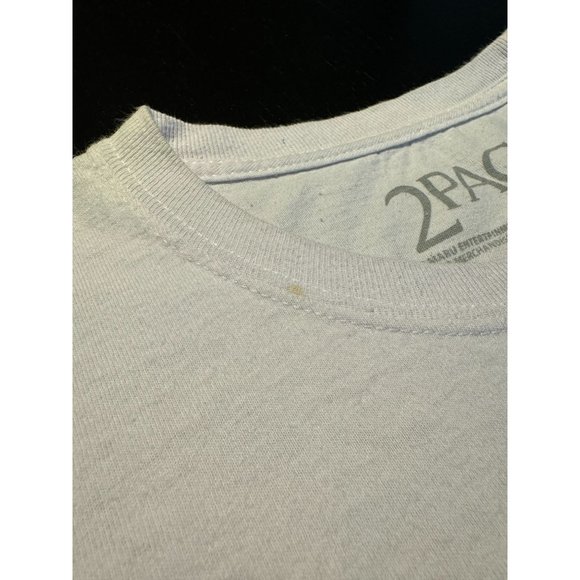 Rare 2Pac Tupac Shakur West Coast Hip Hop Graphic Rap T-Shirt 1992 Newbury Photo - Picture 9 of 10